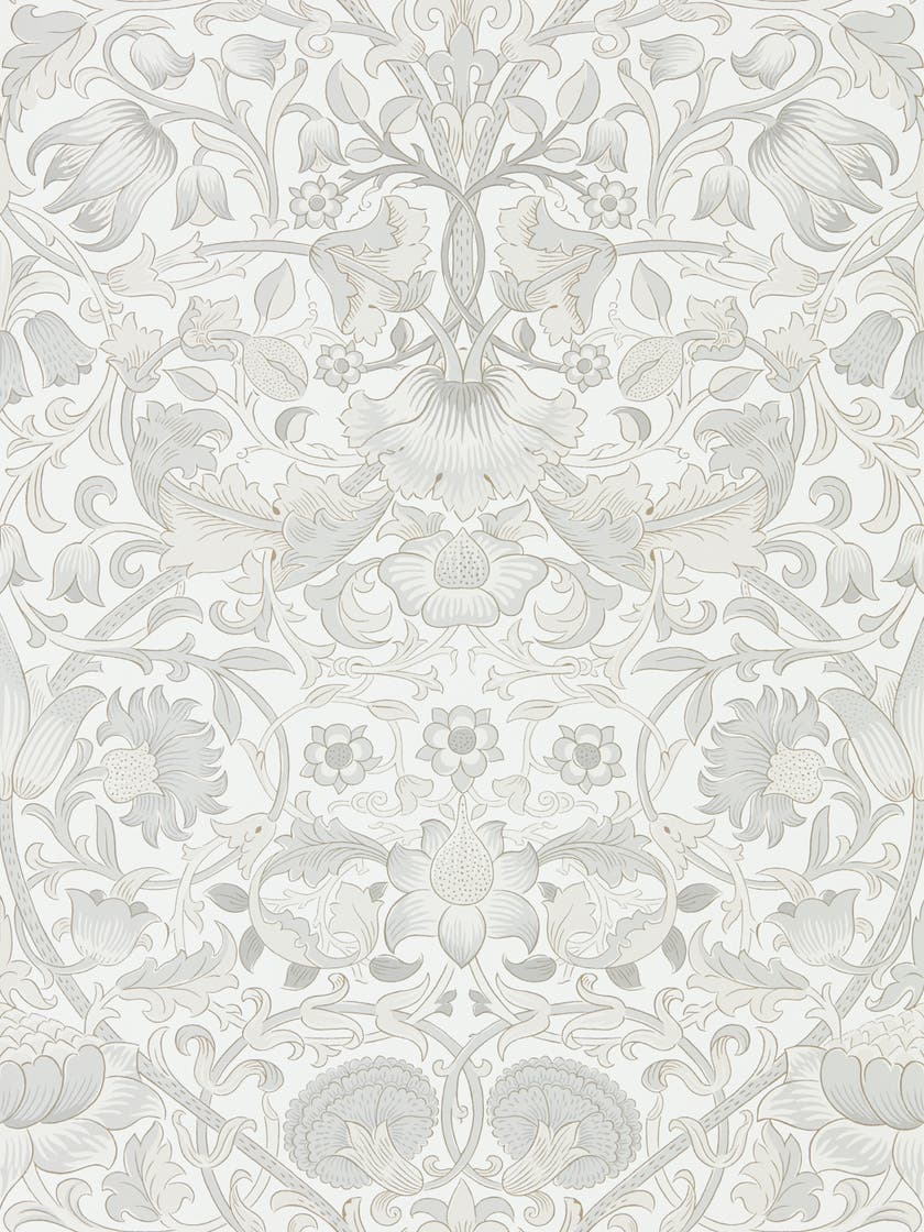Morris & Co - Pure Lodden Chalk/Eggshel Morris Pure Wallpapers