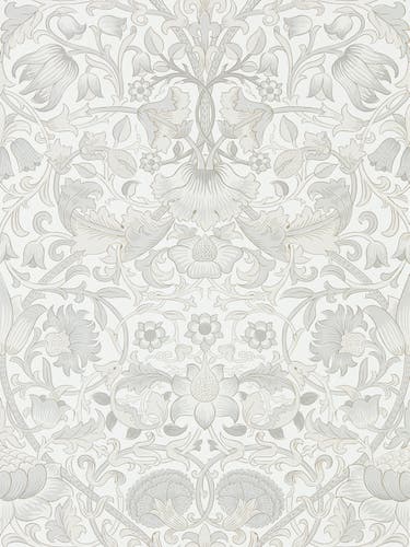 Morris & Co - Pure Lodden Chalk/Eggshel Morris Pure Wallpapers