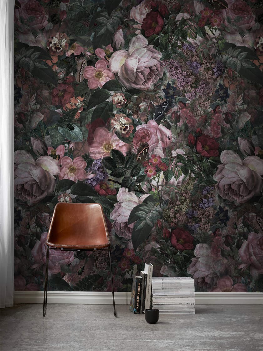 Boråstapeter - Dark Floral