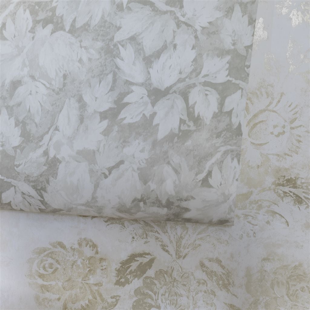 Designers Guild - Fresco Leaf - Wide Caprifoglio Wallpapers