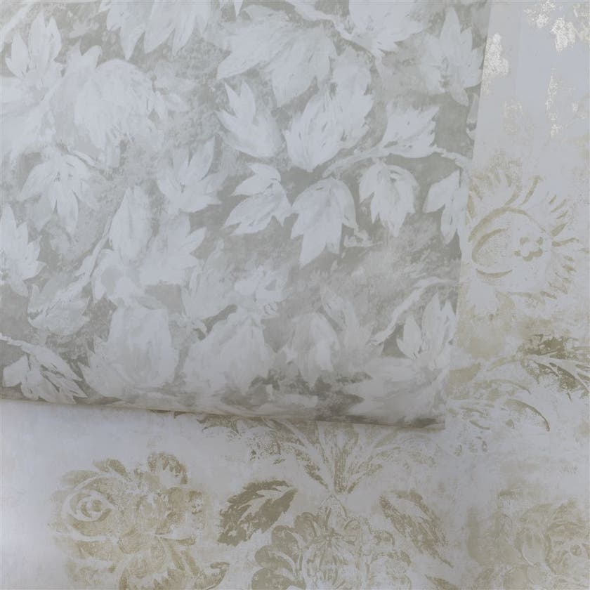 Designers Guild - Fresco Leaf - Wide Caprifoglio Wallpapers