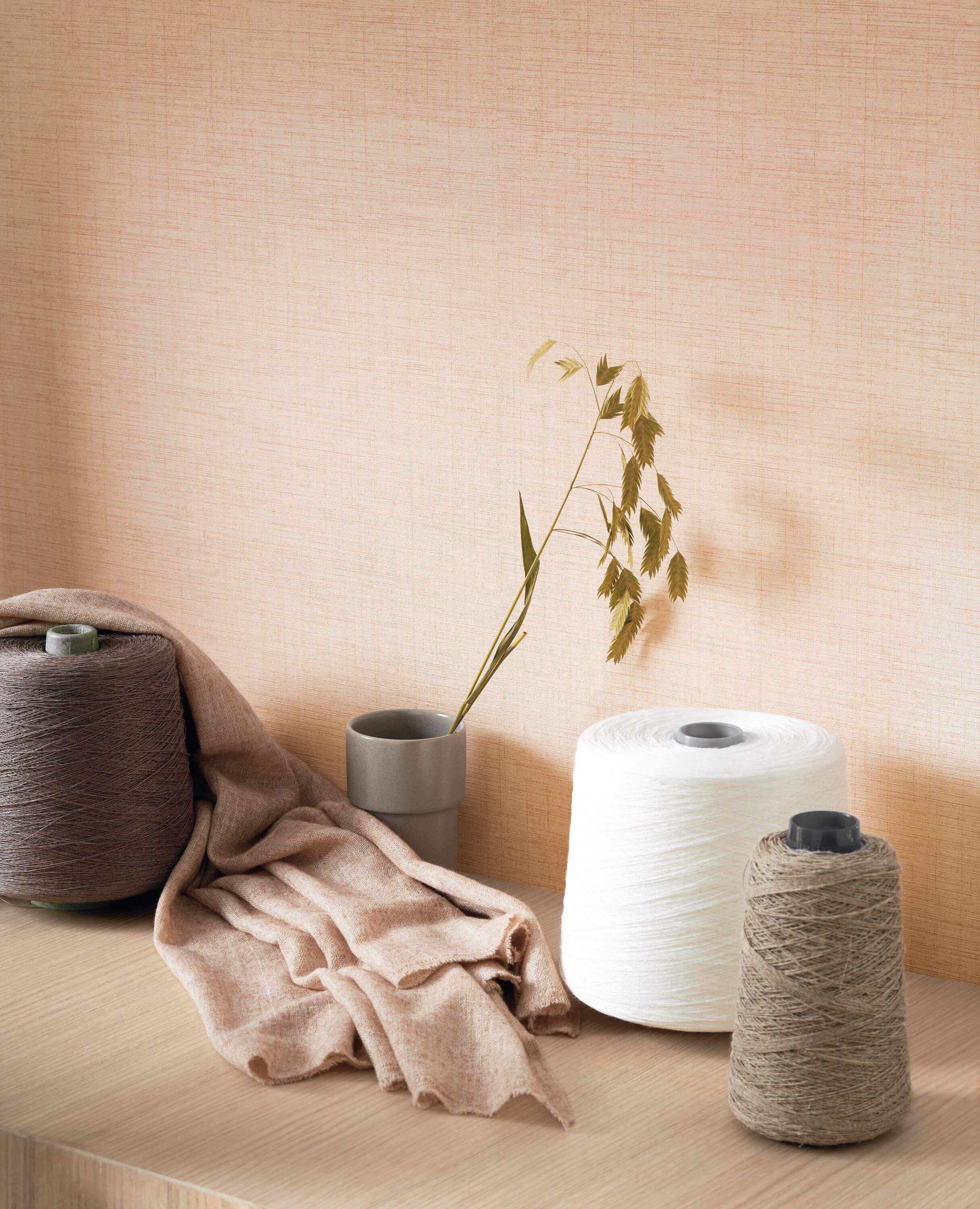 Casadeco - Tissage Rose Nude Tissage