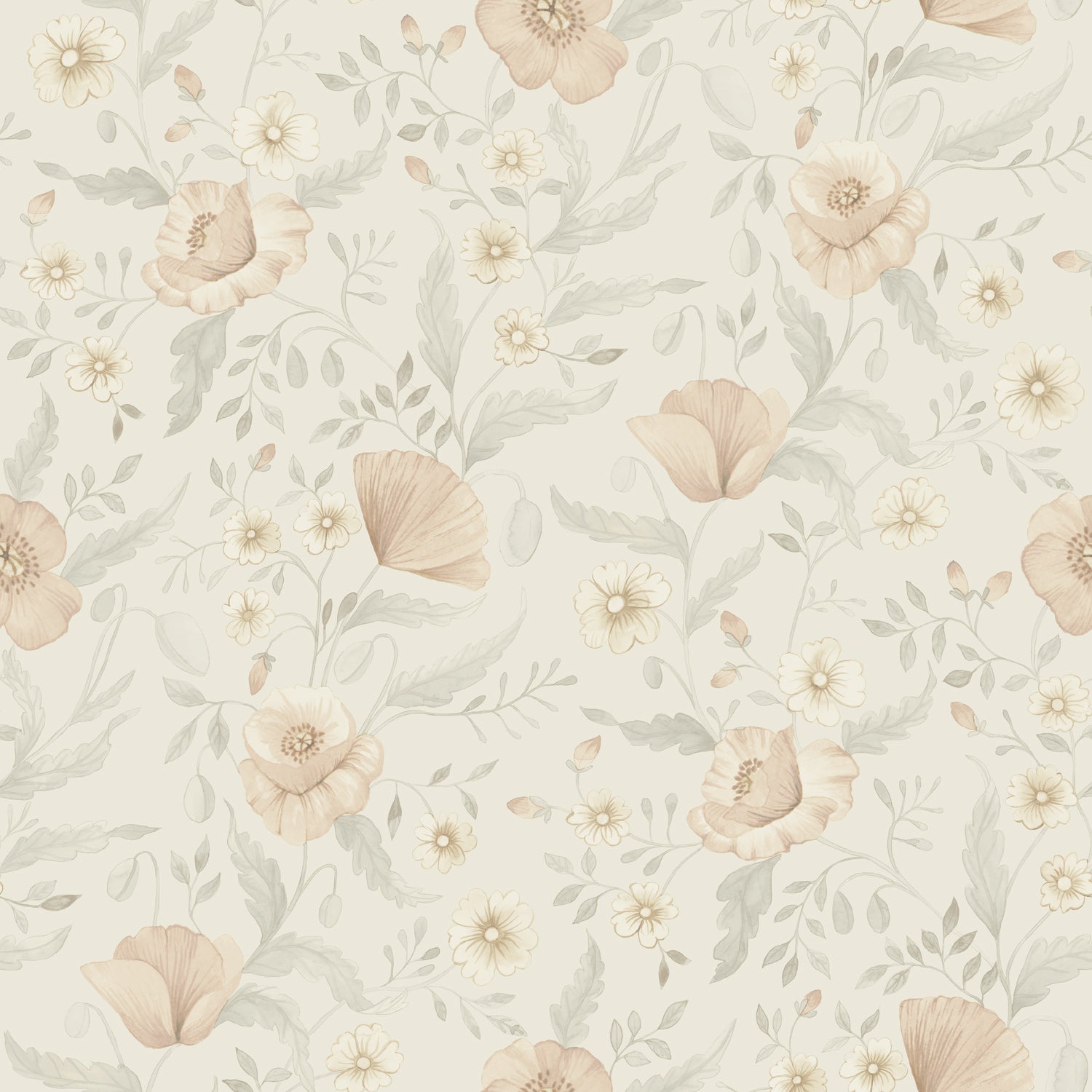 Midbec Tapeter - Trädgårdsblommor