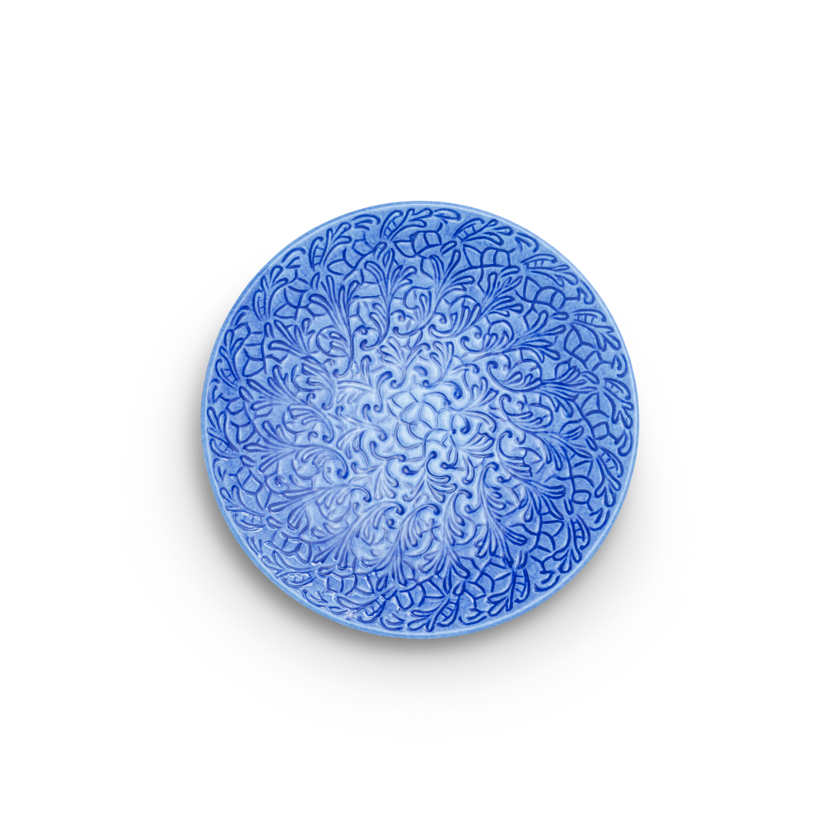 Lace Tallrik 20 cm Ljusblå