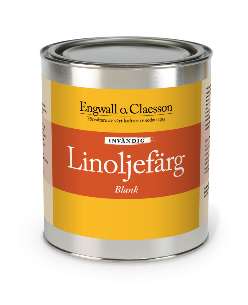Linoljefärg invändig blank 1 L Valfri kulör