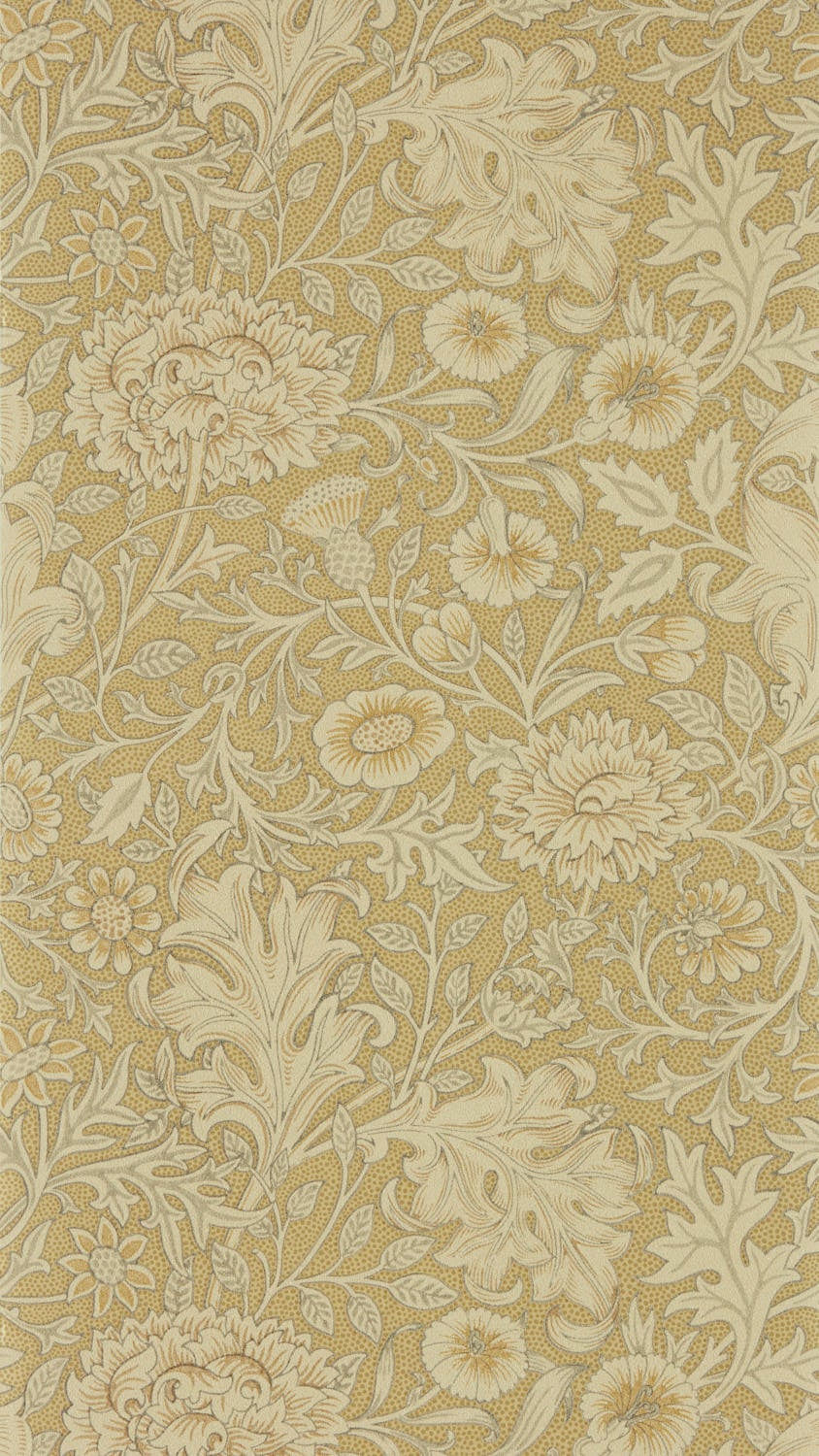 Morris & Co - Double Bough Antique Gold Melsetter Wallpapers
