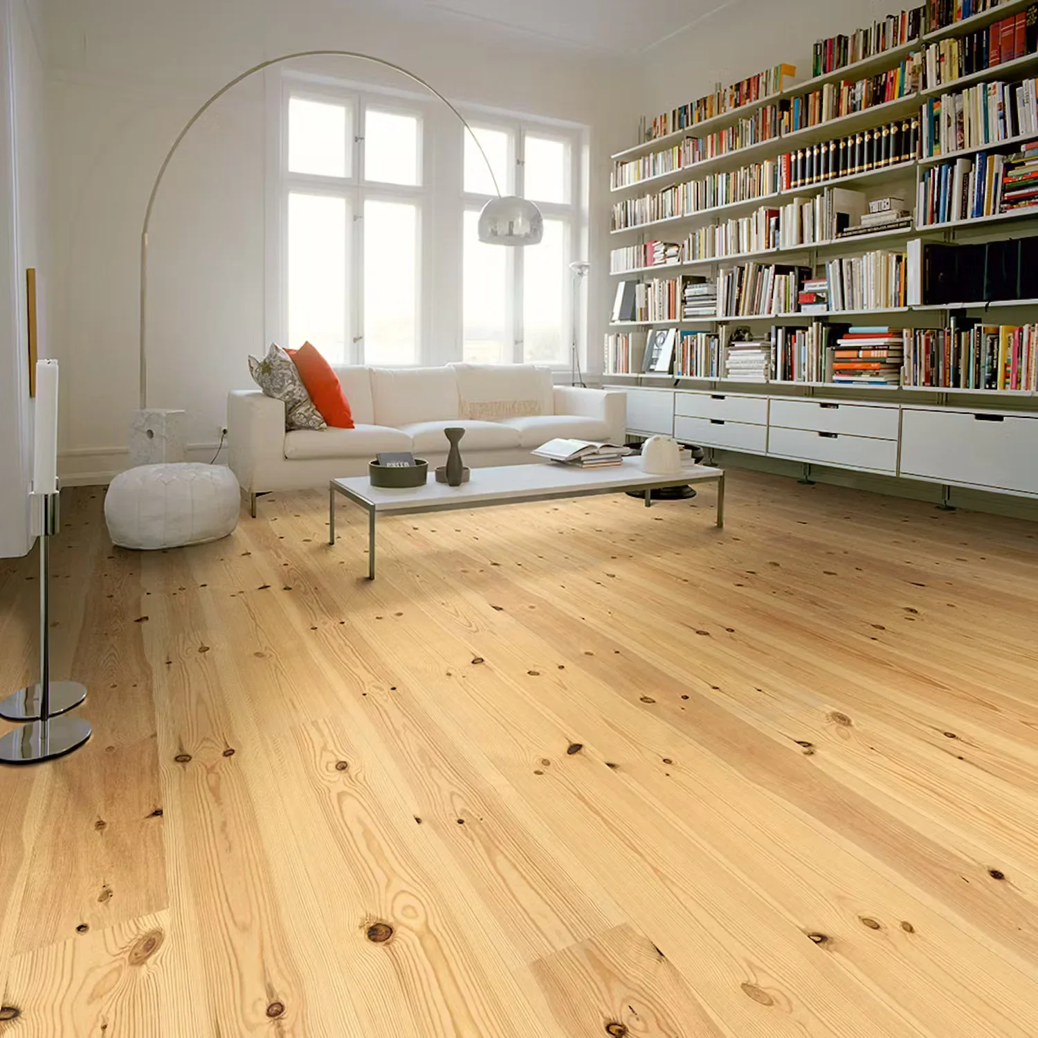 Norrlandsfuru XXL Lut Naturolja - 2390mm