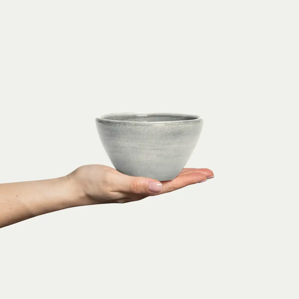 Basic Skål 12 cm Grå