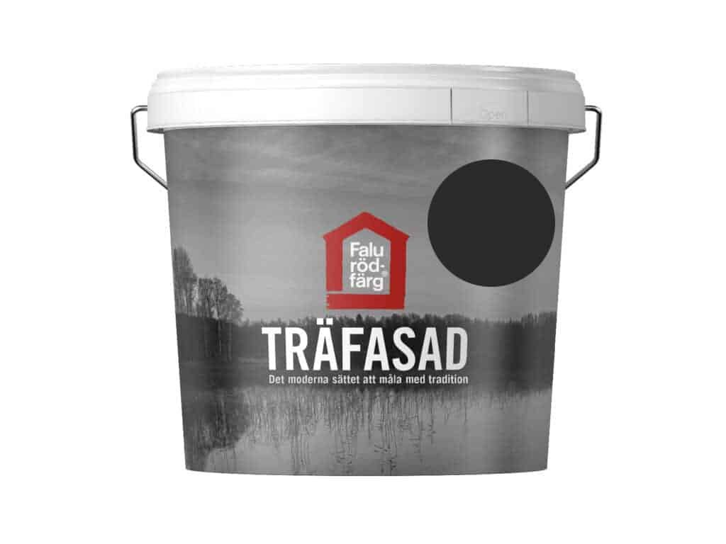 Falu Rödfärg Träfasad Svart 1L