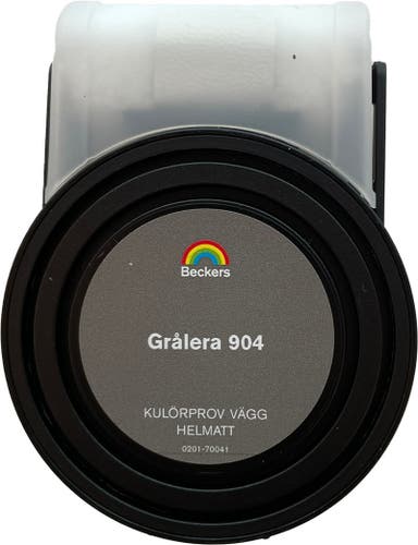 Beckers Kulörprov Helmatt 55ml Grålera 904 0,055 L Grålera 904