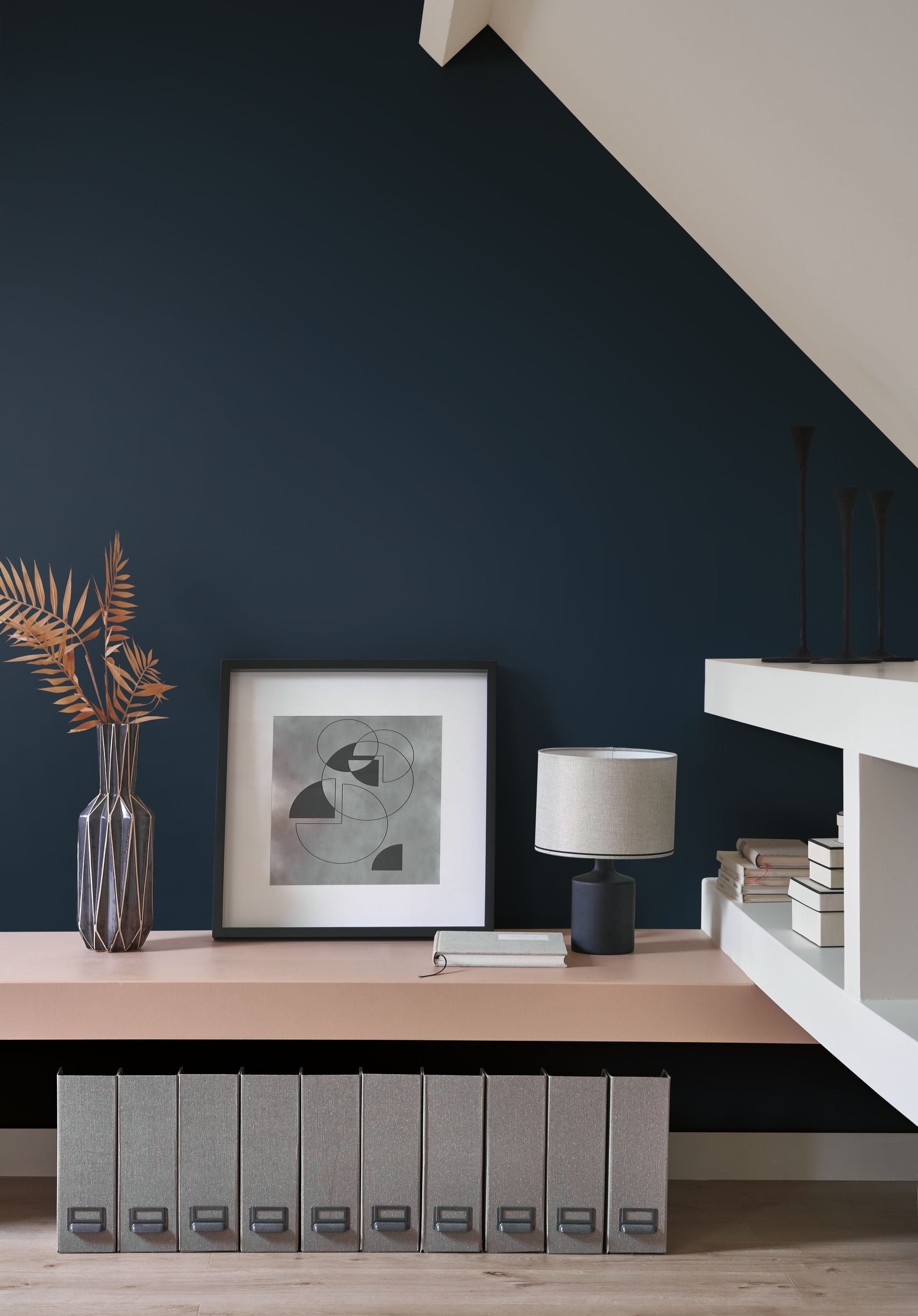 Casadeco - Pigments Bleu Encre Galons & Frises