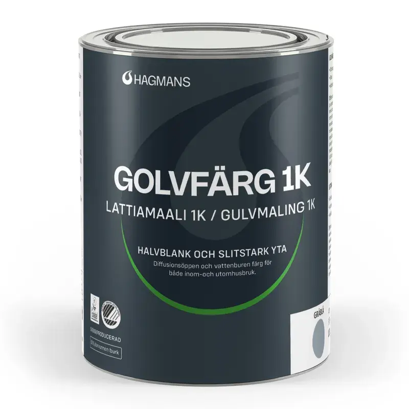 Golvfärg 1K Valfri kulör 0.75L