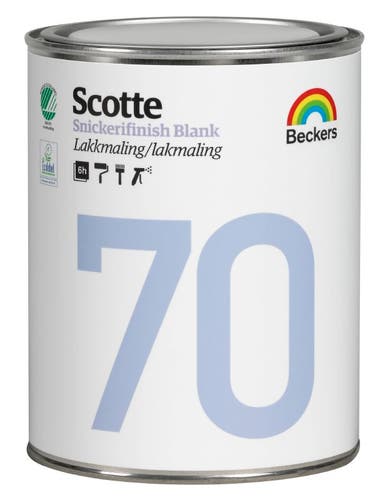Scotte 70 Snickerifinish 1 L Vit