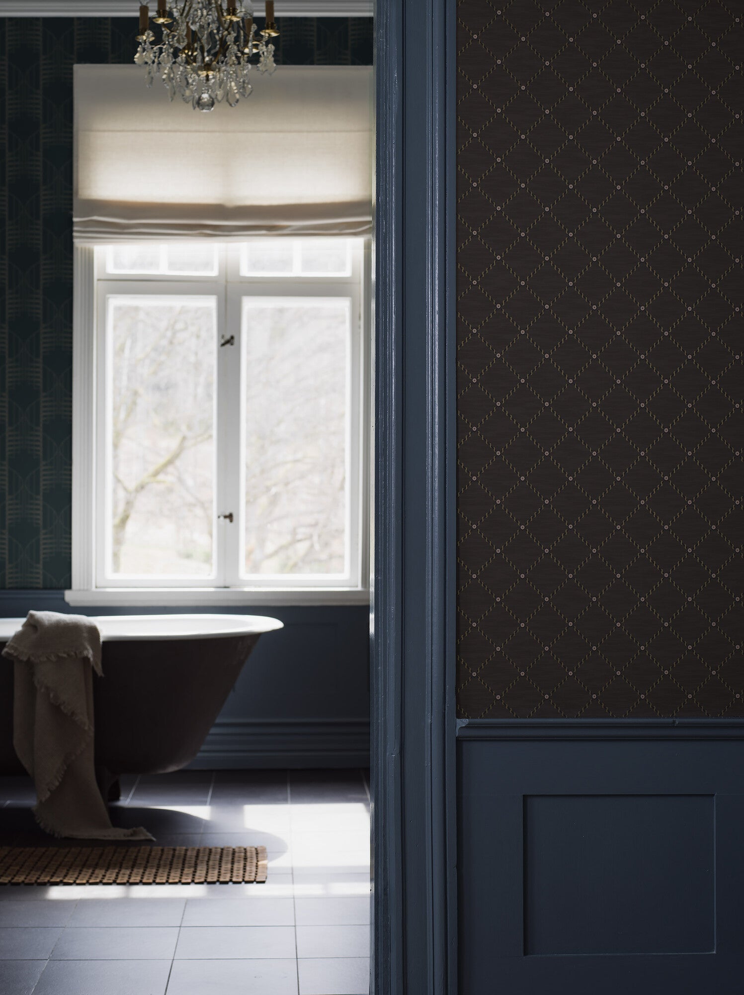 Boråstapeter - Golden Trellis