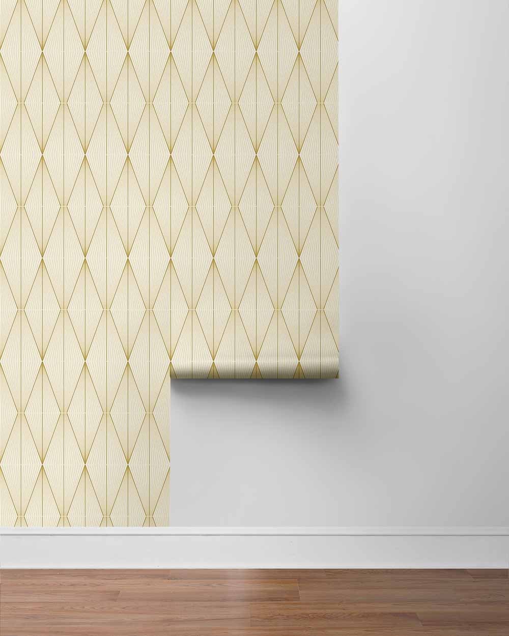 Carma - Peel & Stick Geo Diamond Goldenrod