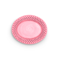 Bubbles Tallrik 20 x 16 cm Rosa