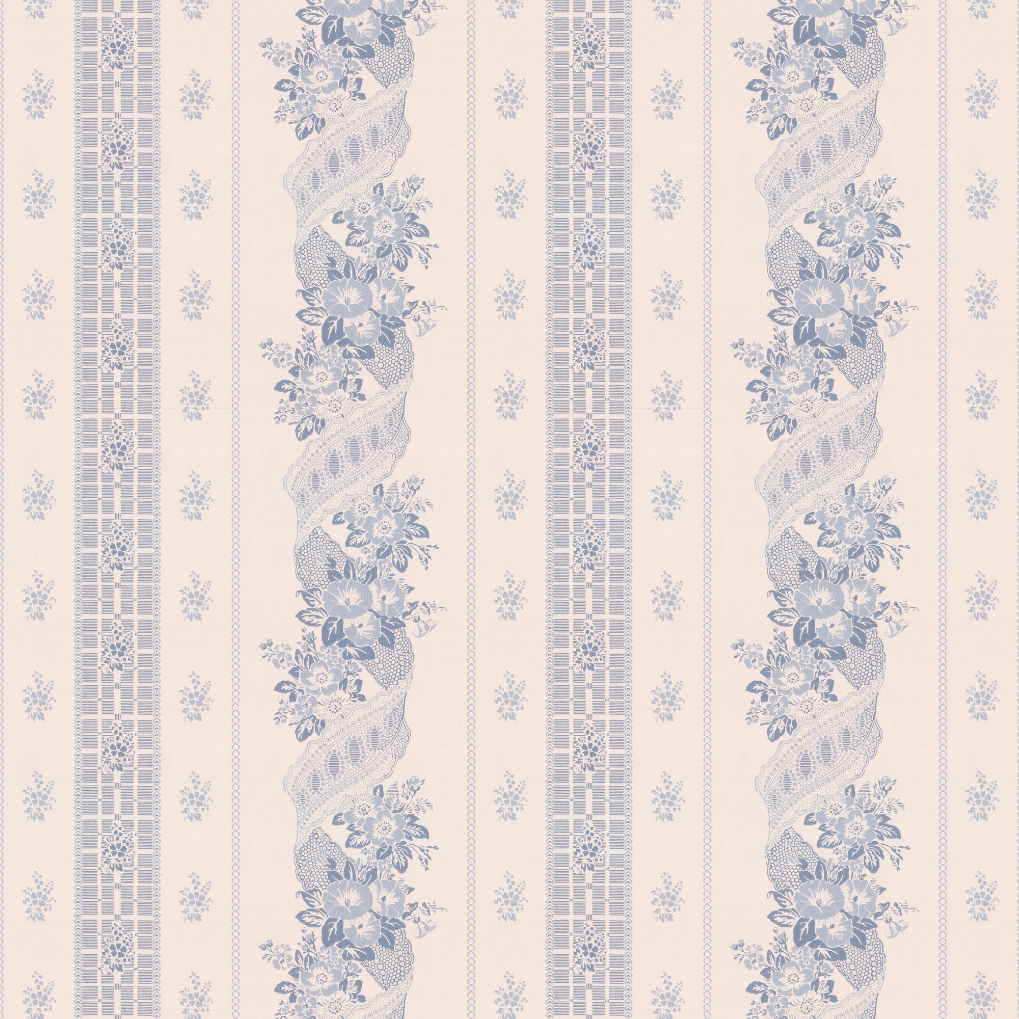 Lim & Handtryck - Felice Eleonore - Vit/Blå x114-41