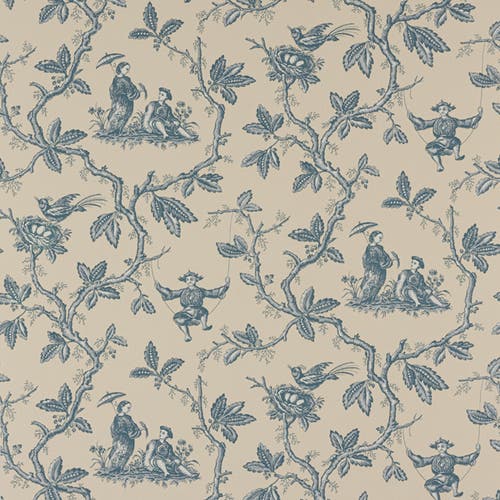 Colefax and Fowler - Toile Chinoise Blue