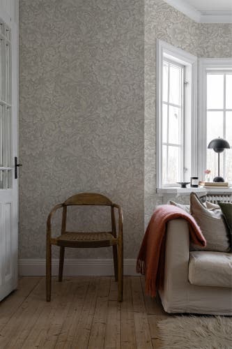 Duro - Idun Beigegrå Flora