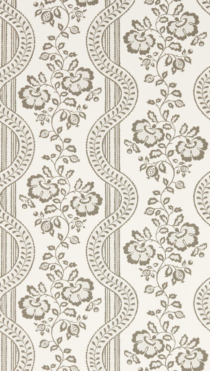 Sanderson - Aubrey Raw Chocolate Country Woodland Wallcove