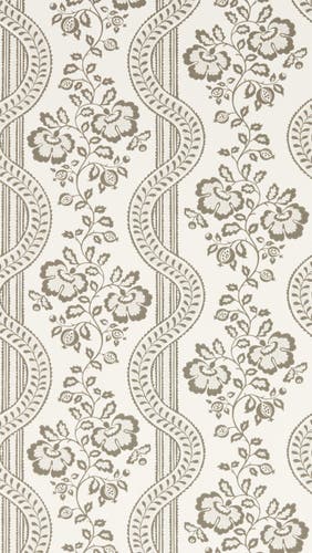 Sanderson - Aubrey Raw Chocolate Country Woodland Wallcove