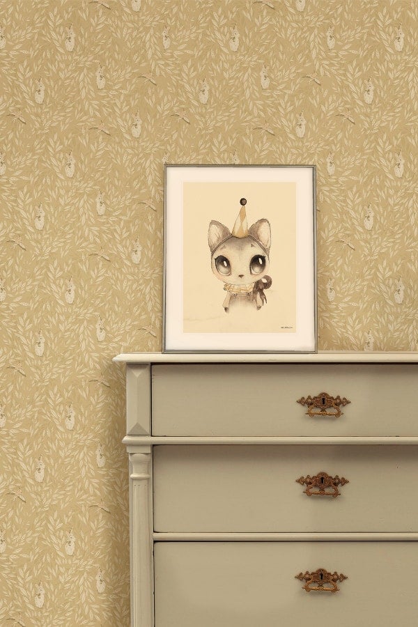 Misty Leaf Fauna Mustard MM-0507