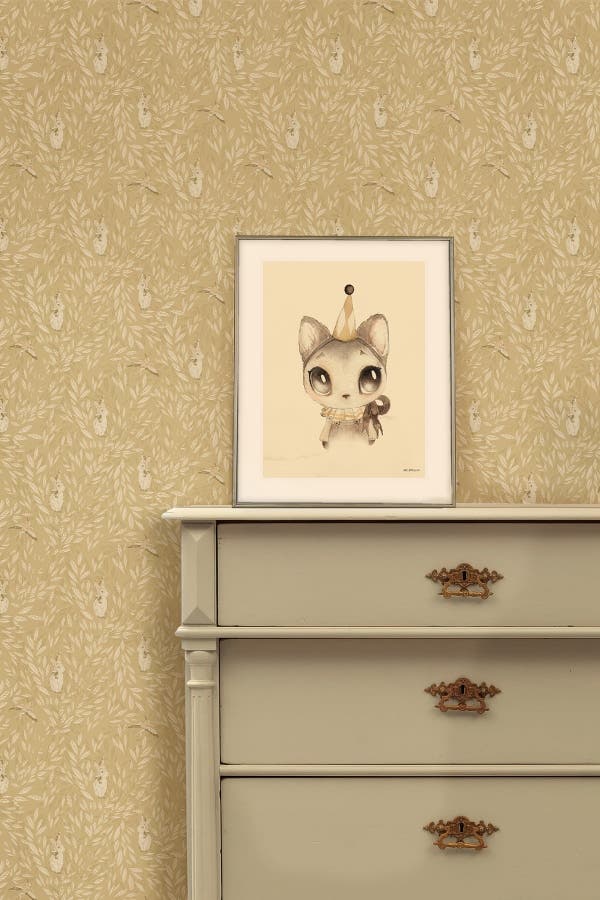Misty Leaf Fauna Mustard MM-0507