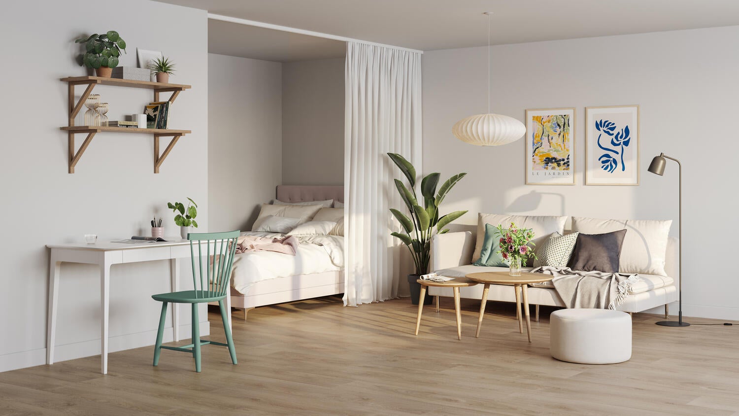 Prestige Oak Light-brown 4m