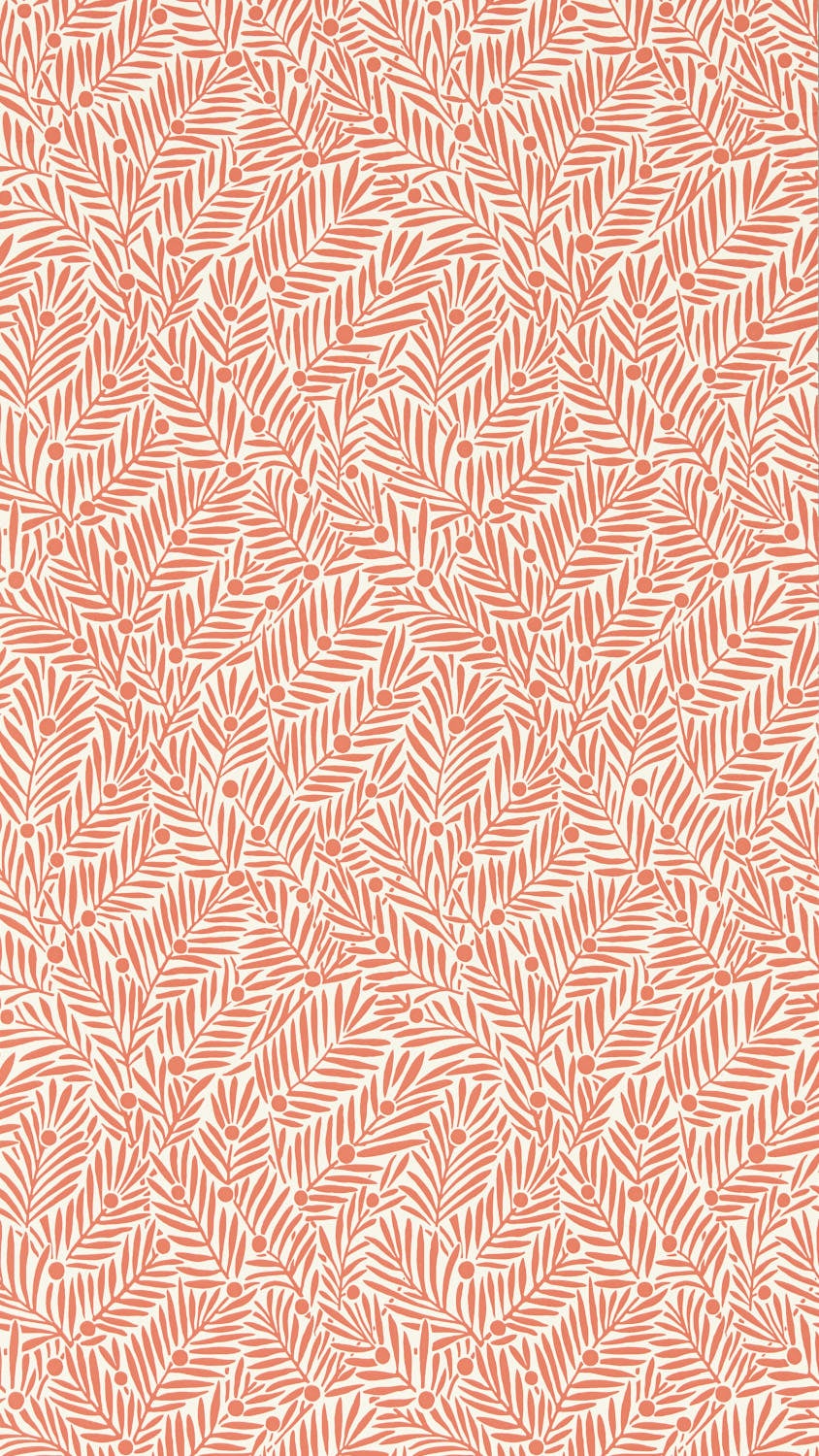 Morris & Co - Yew & Aril Watermelon Bedford Park Wallpapers