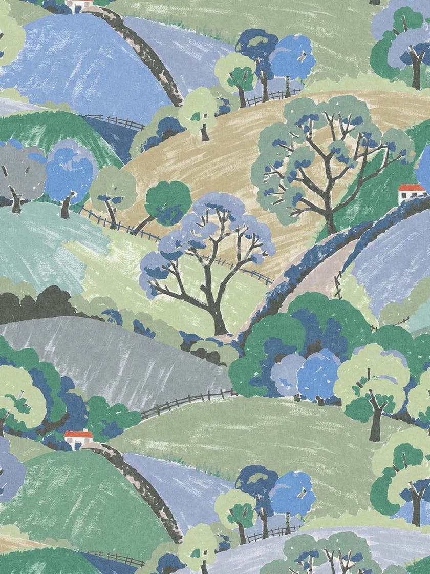 Boråstapeter - Hills and Trees