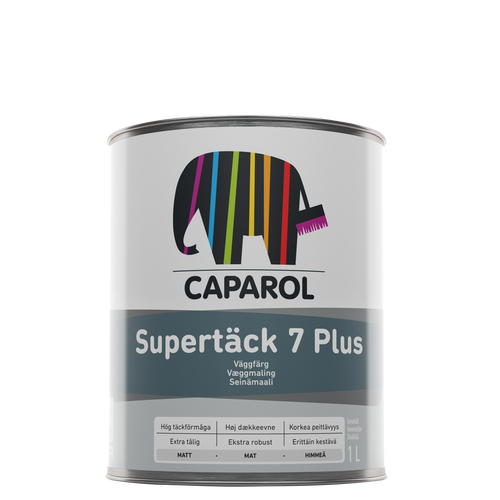 Supertäck 7 PLUS 1 L Vit S0500-N
