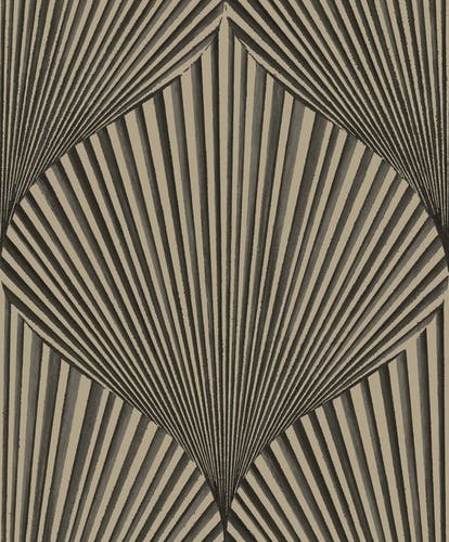 Casadeco - Semiramis Noir Reglisse Babylone Cad