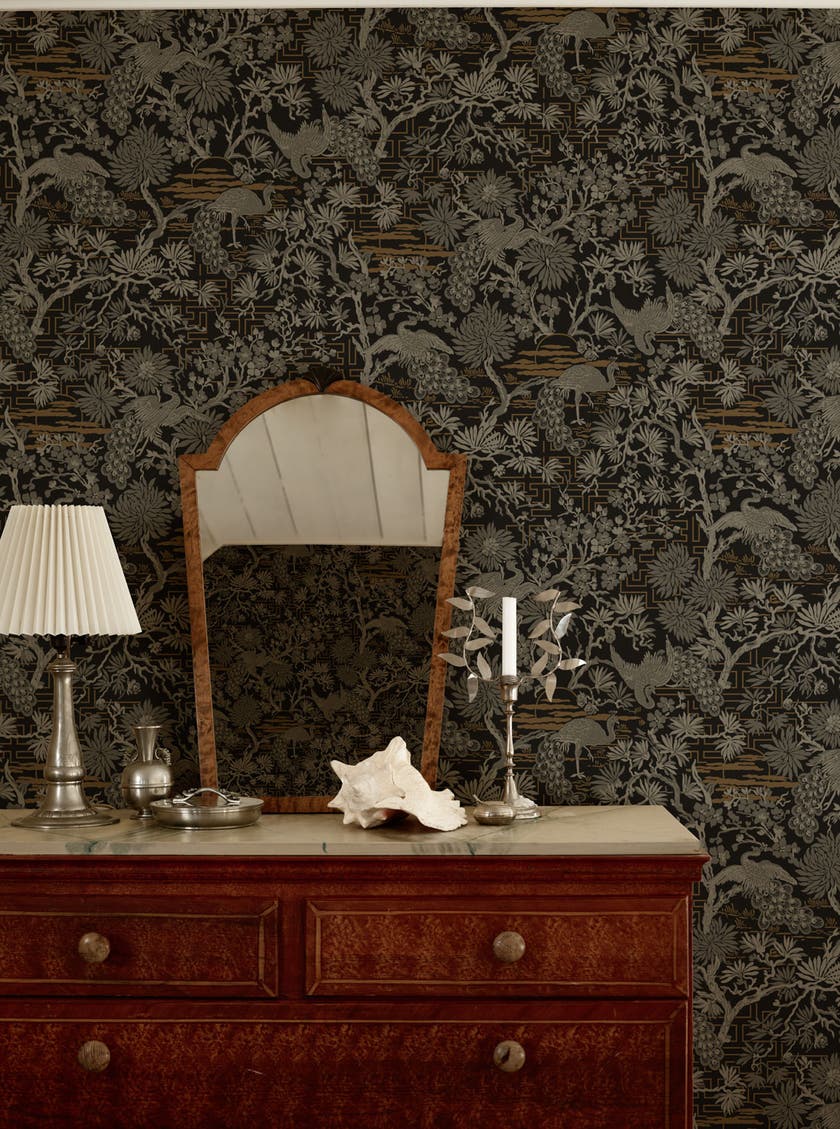 Duro - Brunnsgatan Svart Gammalsvenska Papper