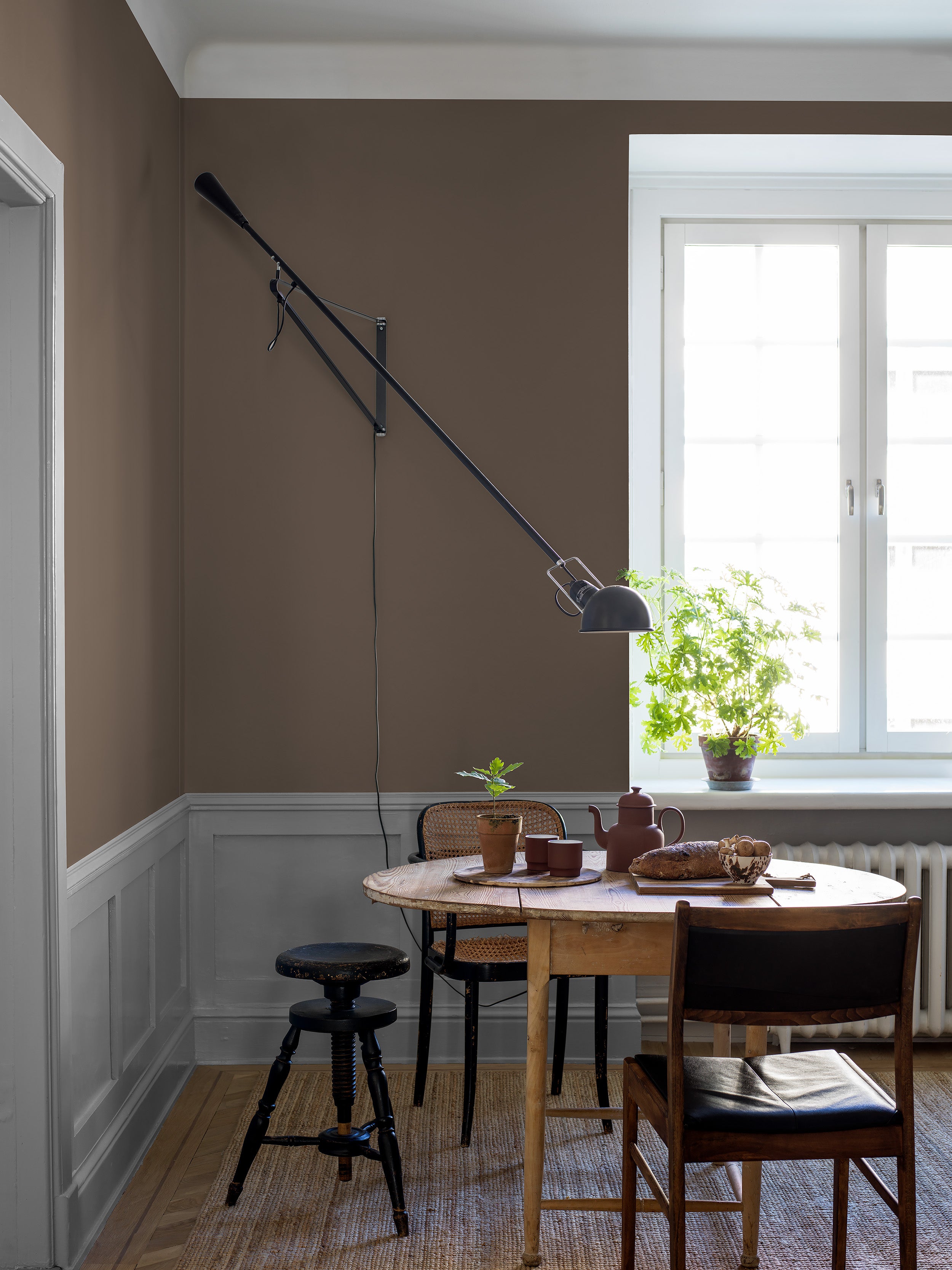 Boråstapeter - Chestnut Brown