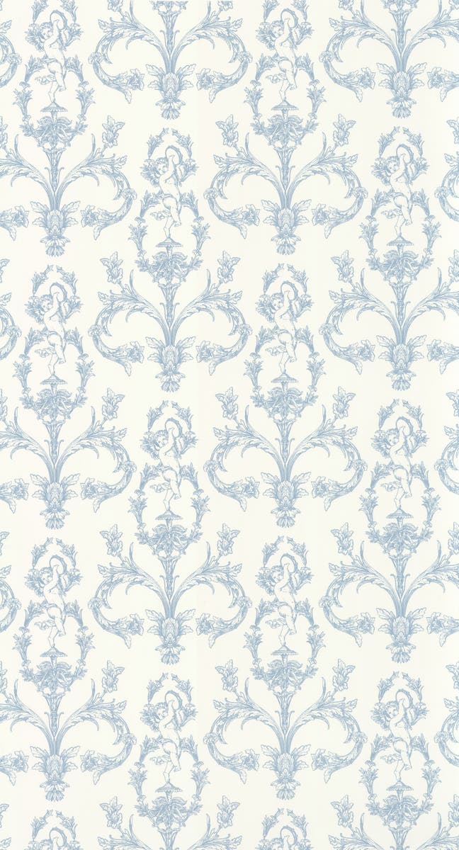 Casadeco Seraphin Bleu Porcelaine