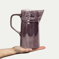 Lace Kanna 20 cm Plommon