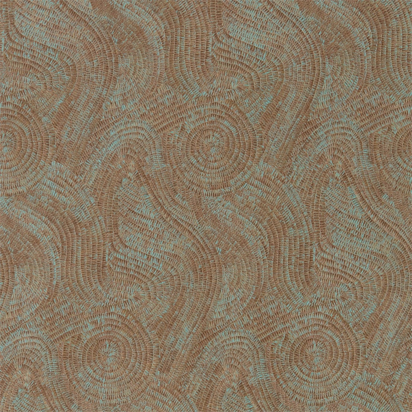 Zoffany - Hawksmoor Oxidised Copper Phaedra Wallpapers
