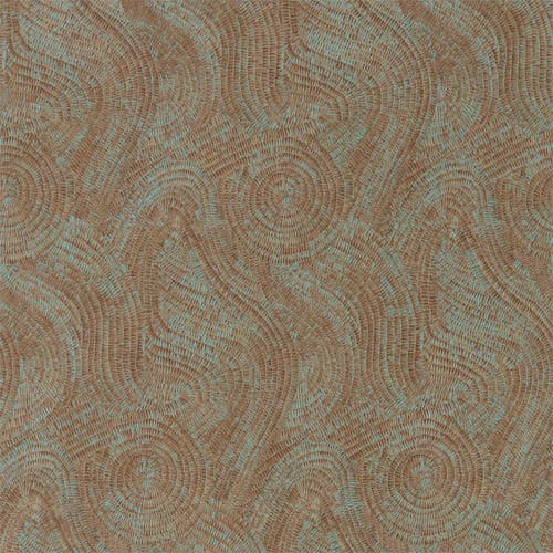 Zoffany - Hawksmoor Oxidised Copper Phaedra Wallpapers