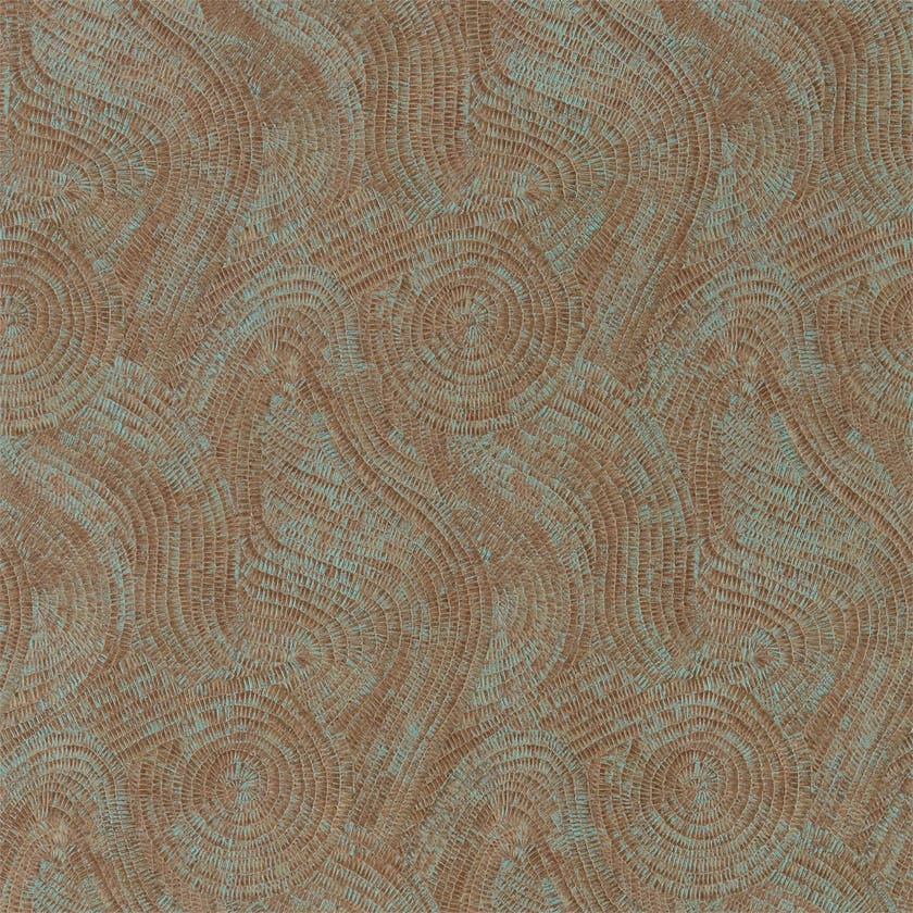Zoffany - Hawksmoor Oxidised Copper Phaedra Wallpapers