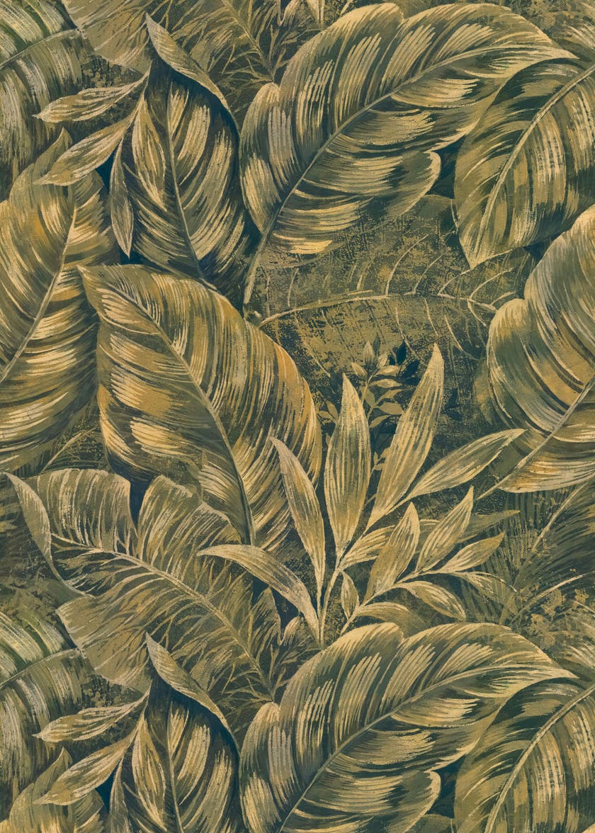 Casadeco - Karipuna_M Vert Feuille 200X280