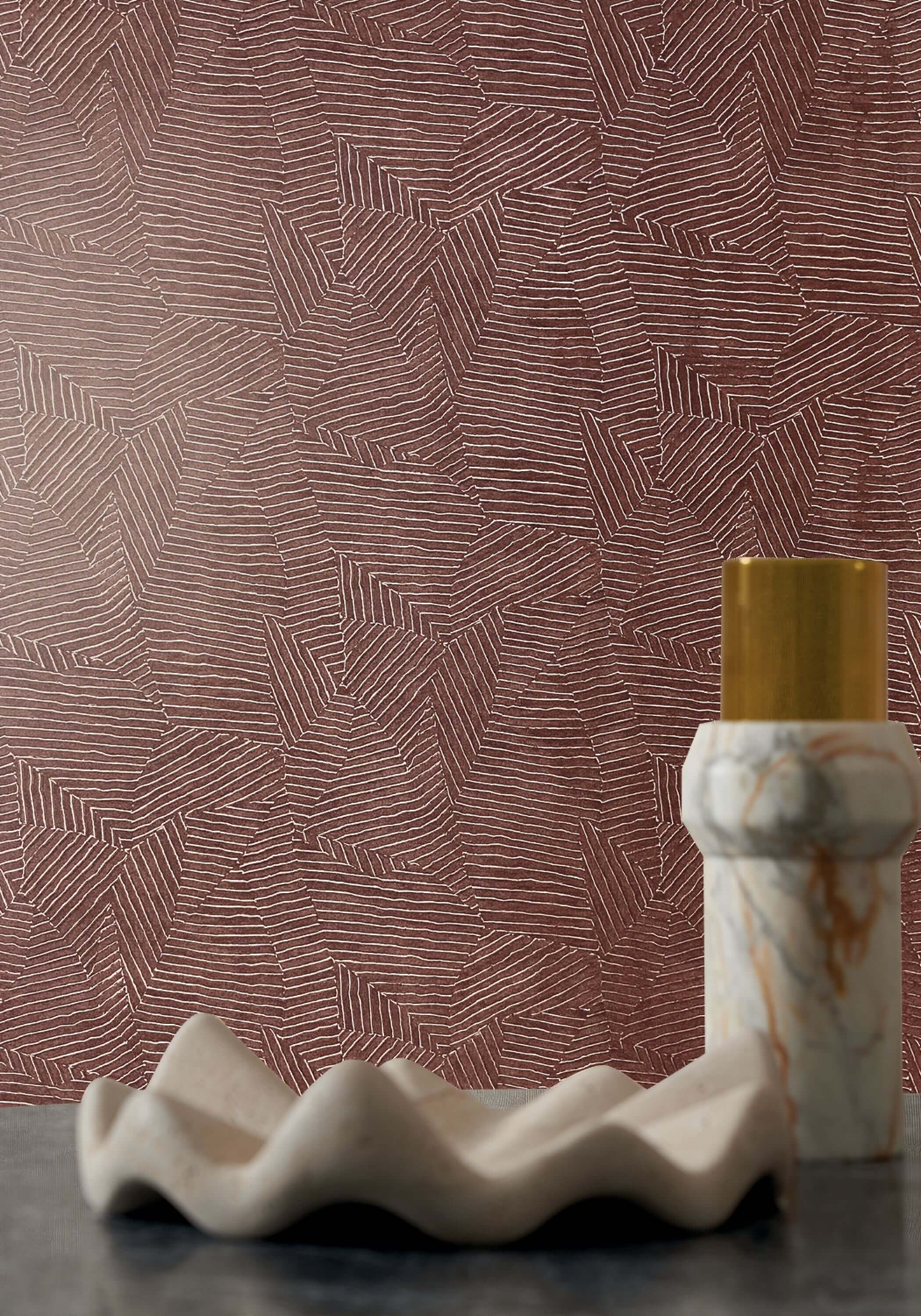 Casamance - Lore Terracotta/Doré Select 9