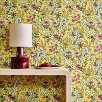 Kilburn's Maze yellow V&A Decorative Papers 2