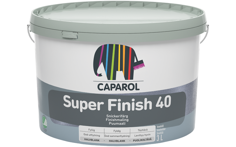 Super Finish 40 0,95 L Valfri kulör