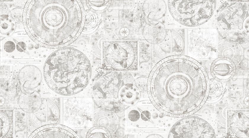 Boråstapeter - Vintage Star Map