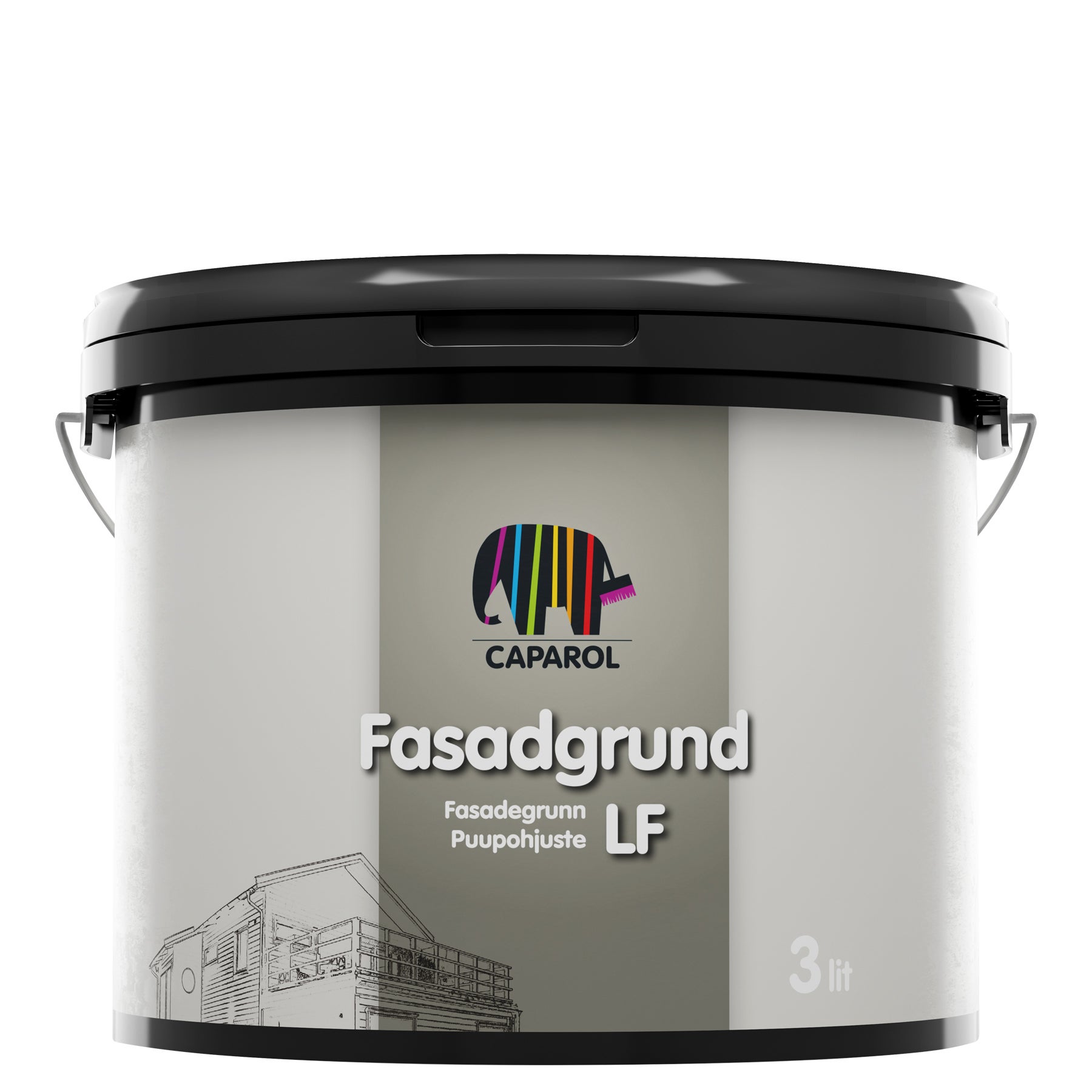 Fasadgrund LF 2,85 L Vit-Bas