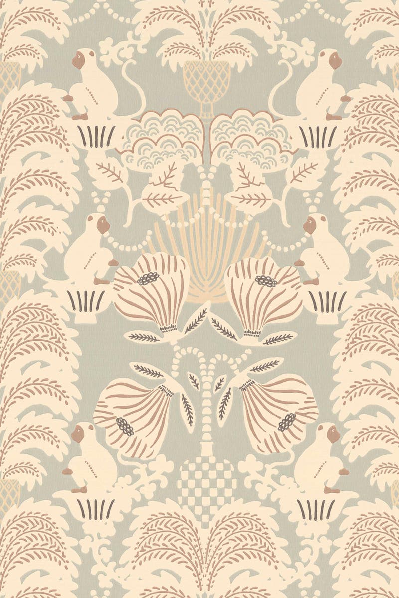Majvillan - Hello Monkey Pale sage green