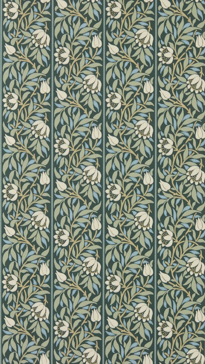 Morris & Co - Peony Trellis Bayleaf Slate
