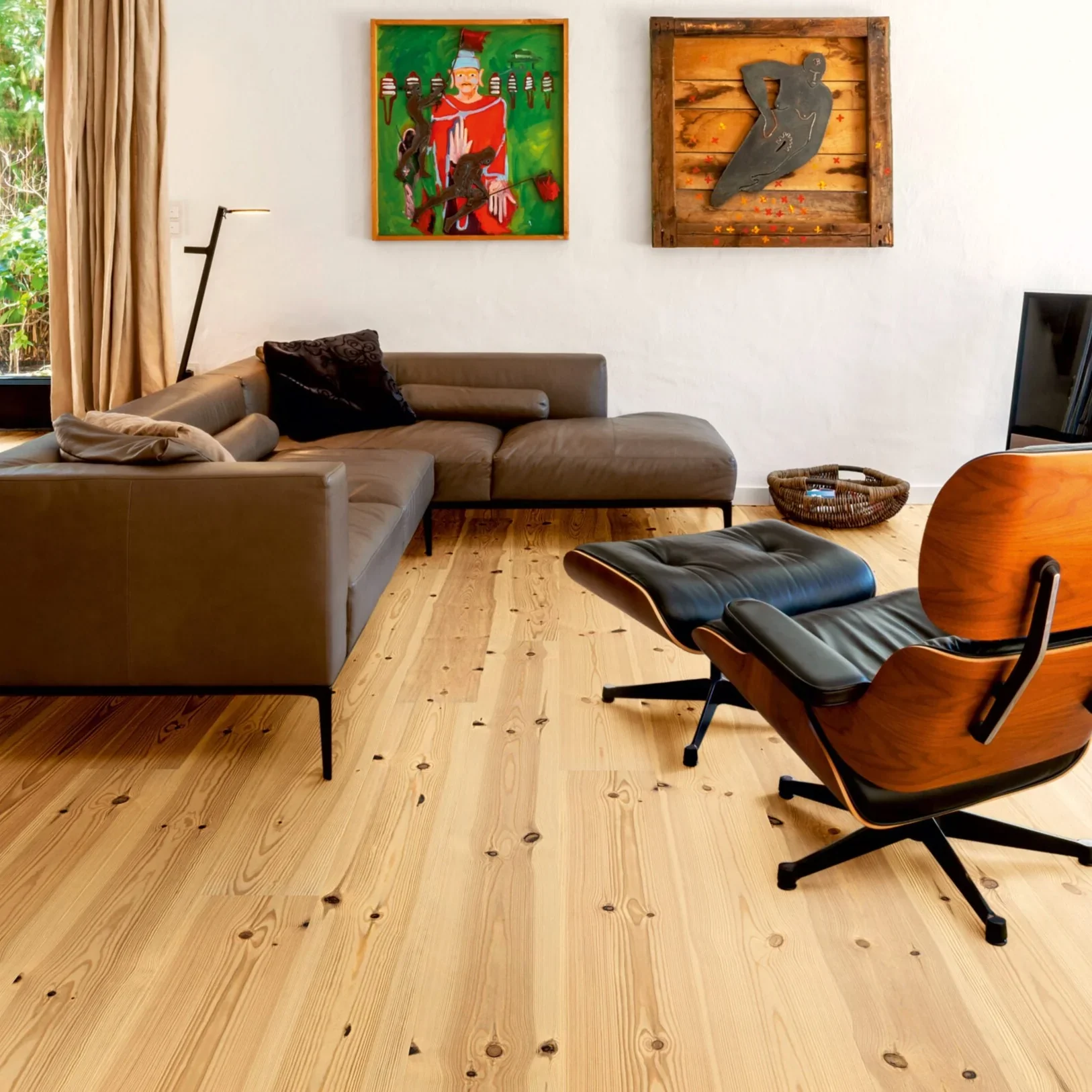 Norrlandsfuru XXL Lut Naturolja - 2390mm