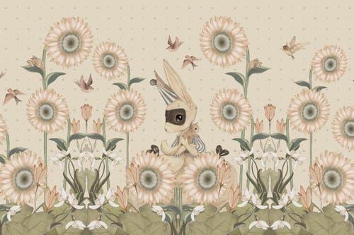 Sunflowers for Gittan Pink MM-2204
