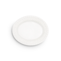 Bubbles Tallrik 20 x 16 cm Vit